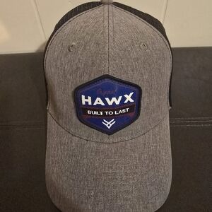 Gray HAWX Cap with Logo Patch